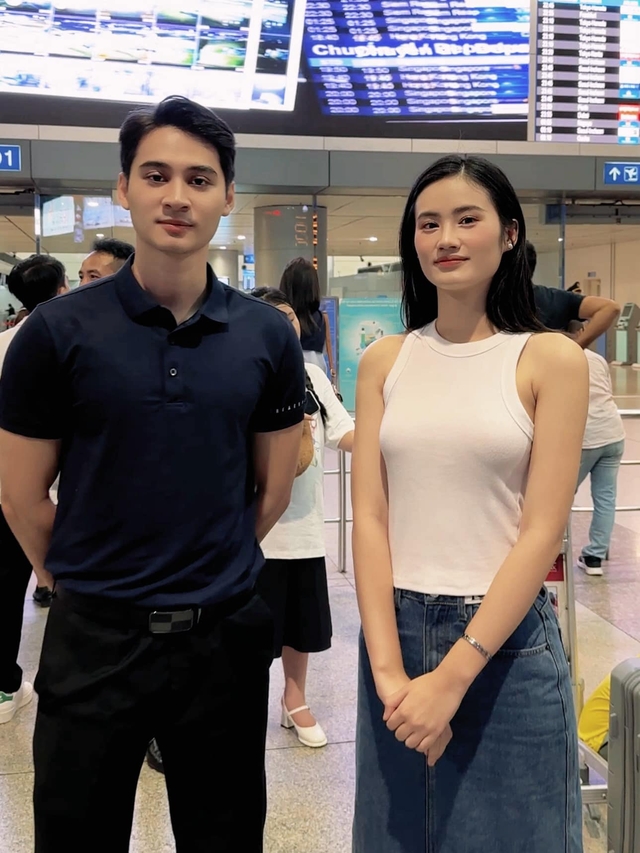Hoa hậu Ý Nhi trở về Úc, có hành động đặc biệt dành cho bạn trai ở sân bay- Ảnh 3. Hoa hậu Ý Nhi trở về Úc, có hành động đặc biệt dành cho bạn trai ở sân bay- Ảnh 3.