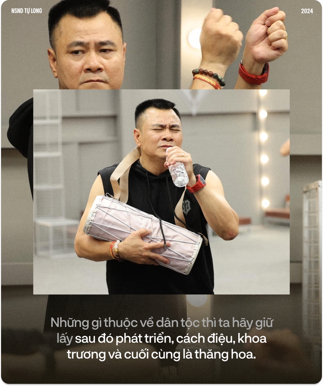 NSND Tự Long phát ngôn “nức lòng”: Văn hoá là bản chất, văn hoá là cội nguồn, văn hoá là dân tộc- Ảnh 2. NSND Tự Long phát ngôn “nức lòng”: Văn hoá là bản chất, văn hoá là cội nguồn, văn hoá là dân tộc- Ảnh 2.