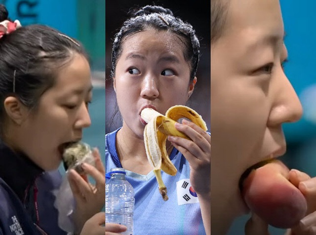 Nữ VĐV bóng bàn lên "hot search" với màn mukbang đáng yêu tại Olympic, bật khóc khi làm nên lịch sử- Ảnh 2. Nữ VĐV bóng bàn lên "hot search" với màn mukbang đáng yêu tại Olympic, bật khóc khi làm nên lịch sử- Ảnh 2.