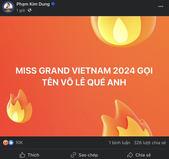 Lùm xùm đăng quang của Hoa hậu Võ Lê Quế Anh: Nhận bão phẫn nộ, trưởng BTC khóa bình luận!- Ảnh 6. Lùm xùm đăng quang của Hoa hậu Võ Lê Quế Anh: Nhận bão phẫn nộ, trưởng BTC khóa bình luận!- Ảnh 6.