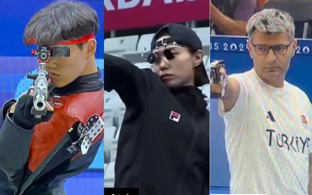 Thực hư bức ảnh xạ thủ Olympic ngắm bắn qua gương gây sốt mạng xã hội- Ảnh 3. Thực hư bức ảnh xạ thủ Olympic ngắm bắn qua gương gây sốt mạng xã hội- Ảnh 3.