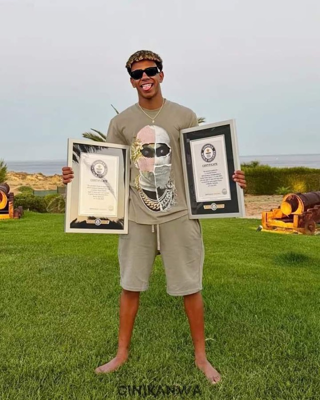 Thần đồng 17 tuổi Lamine Yamal khoe 2 kỷ lục Guinness vừa lập, Ronaldo lẫn Messi không bao giờ có thể phá vỡ- Ảnh 1. Thần đồng 17 tuổi Lamine Yamal khoe 2 kỷ lục Guinness vừa lập, Ronaldo lẫn Messi không bao giờ có thể phá vỡ- Ảnh 1.