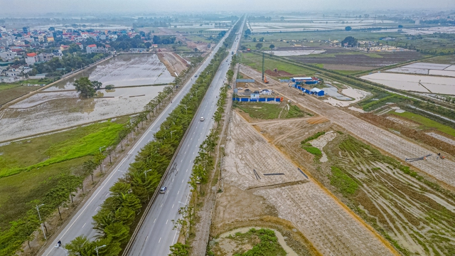 Tuyến đường dài 41 km trị giá 500 ha đất sắp được thông tuyến sau 16 năm ở Hà Nội - Ảnh 5.