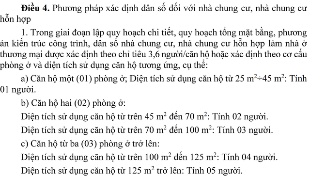 Hà Nội quy định chỉ tiêu nhà chung cư 45-75 m2 tính 2 người, từ 70-100m2 tính 3 người- Ảnh 1. Hà Nội quy định chỉ tiêu nhà chung cư 45-75 m2 tính 2 người, từ 70-100m2 tính 3 người- Ảnh 1.
