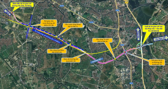 Hà Nội sắp làm đường Vành đai 3,5 đoạn đi qua Khu đô thị Kiến Hưng- Ảnh 1. Hà Nội sắp làm đường Vành đai 3,5 đoạn đi qua Khu đô thị Kiến Hưng- Ảnh 1.