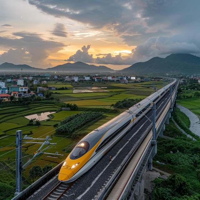 Đường sắt cao tốc 70 tỷ USD có thể nâng tầm kinh tế Việt Nam như thế nào?- Ảnh 1. Đường sắt cao tốc 70 tỷ USD có thể nâng tầm kinh tế Việt Nam như thế nào?- Ảnh 1.