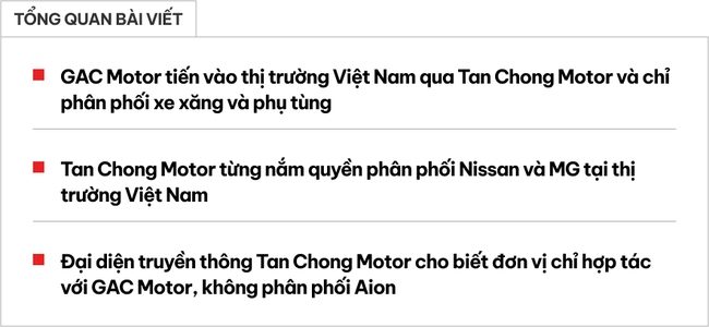 Hãng xe Trung Quốc GAC vào Việt Nam: Nhập bởi đơn vị từng phân phối Nissan, MG, sẽ bán xe xăng dù đang trưng bày… xe điện- Ảnh 1.