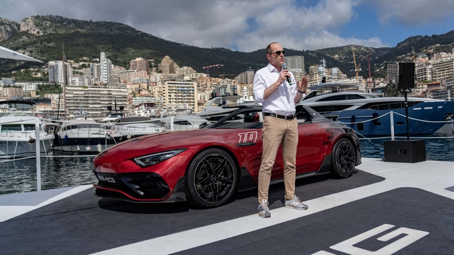 Ra mắt Mercedes-AMG Mythos PureSpeed - Siêu xe dùng công nghệ F1, khách phải được Mercedes-Benz duyệt mới được mua- Ảnh 4. Ra mắt Mercedes-AMG Mythos PureSpeed - Siêu xe dùng công nghệ F1, khách phải được Mercedes-Benz duyệt mới được mua- Ảnh 4.