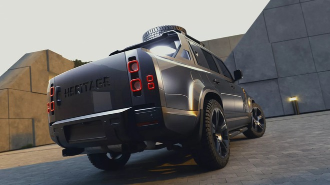 Nếu ai thắc mắc Land Rover Defender làm bán tải sẽ ra sao thì đây là câu trả lời- Ảnh 5.