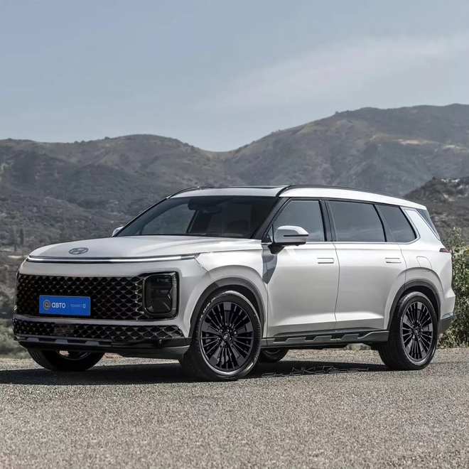 Hyundai Palisade 2026 có thể trông như thế này: Giống Santa Fe thế hệ mới 'phóng to', có tùy chọn động cơ hybrid, làm khó Ford Explorer một khi ra mắt- Ảnh 5. Hyundai Palisade 2026 có thể trông như thế này: Giống Santa Fe thế hệ mới 'phóng to', có tùy chọn động cơ hybrid, làm khó Ford Explorer một khi ra mắt- Ảnh 5.