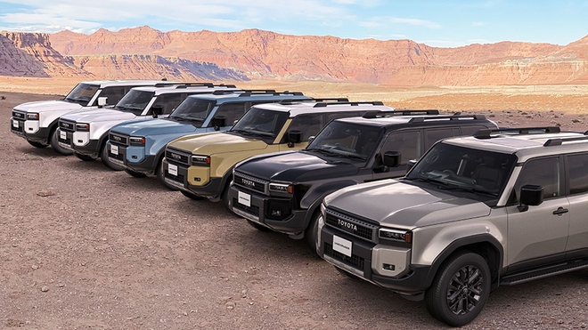 Toyota Land Cruiser Prado 2024 chốt ra mắt Thái Lan năm nay, khách có tiền chưa chắc mua được do chỉ bán giới hạn 50 chiếc ban đầu- Ảnh 5. Toyota Land Cruiser Prado 2024 chốt ra mắt Thái Lan năm nay, khách có tiền chưa chắc mua được do chỉ bán giới hạn 50 chiếc ban đầu- Ảnh 5.