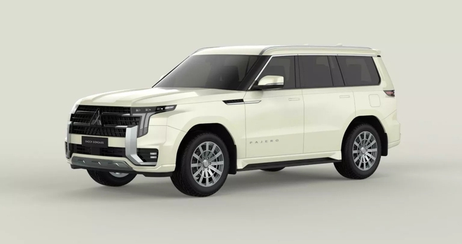 Mitsubishi Pajero đời mới mà trông như này thì Land Cruiser phải dè chừng: Dáng hầm hố, thiết kế sang hơn hẳn- Ảnh 3. Mitsubishi Pajero đời mới mà trông như này thì Land Cruiser phải dè chừng: Dáng hầm hố, thiết kế sang hơn hẳn- Ảnh 3.