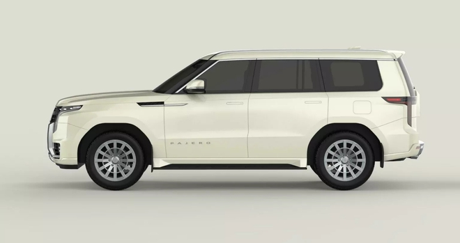 Mitsubishi Pajero đời mới mà trông như này thì Land Cruiser phải dè chừng: Dáng hầm hố, thiết kế sang hơn hẳn- Ảnh 5. Mitsubishi Pajero đời mới mà trông như này thì Land Cruiser phải dè chừng: Dáng hầm hố, thiết kế sang hơn hẳn- Ảnh 5.