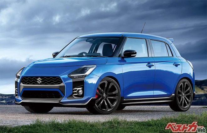Suzuki Swift Sport 2025 lộ thông tin: Máy 1.4L hybrid, nhẹ hơn 70kg, ra mắt tháng 9- Ảnh 2. Suzuki Swift Sport 2025 lộ thông tin: Máy 1.4L hybrid, nhẹ hơn 70kg, ra mắt tháng 9- Ảnh 2.
