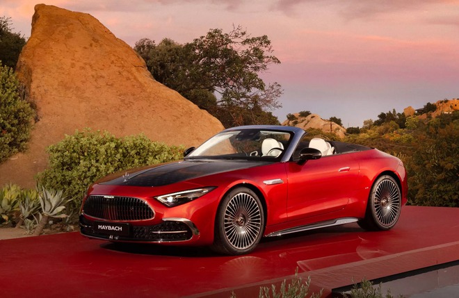 Mercedes-Maybach SL680 Monogram ra mắt: Maybach mui trần 2 cửa đầu tiên, logo kín xe, nhiều chưa từng có- Ảnh 5. Mercedes-Maybach SL680 Monogram ra mắt: Maybach mui trần 2 cửa đầu tiên, logo kín xe, nhiều chưa từng có- Ảnh 5.