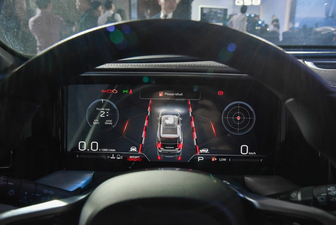 Xem thực tế GAC GS8 bản ‘base’ giá 1,269 tỷ tại Việt Nam: Đánh đổi 100 triệu lấy ghế nỉ, vô-lăng nhựa, thiếu ADAS- Ảnh 12. Xem thực tế GAC GS8 bản ‘base’ giá 1,269 tỷ tại Việt Nam: Đánh đổi 100 triệu lấy ghế nỉ, vô-lăng nhựa, thiếu ADAS- Ảnh 12.