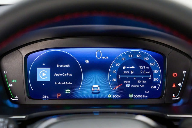Honda Civic 2024 sắp về Việt Nam công bố giá bán: Quy đổi từ 756 triệu đồng, đấu Mazda 3 bằng động cơ hybrid và ADAS- Ảnh 6. Honda Civic 2024 sắp về Việt Nam công bố giá bán: Quy đổi từ 756 triệu đồng, đấu Mazda 3 bằng động cơ hybrid và ADAS- Ảnh 6.