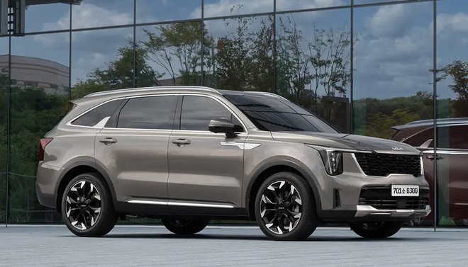 Kia Sorento 2024 lộ ảnh tại Việt Nam: Thiết kế mới, vành to hơn, được kỳ vọng có hệ thống quét vân tay- Ảnh 5.