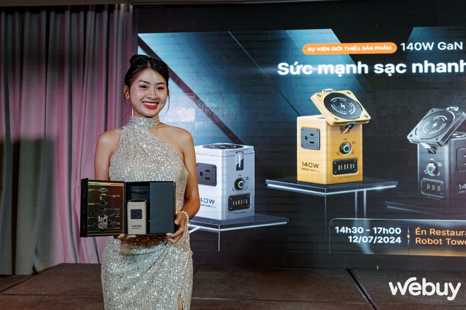 Ra mắt trạm sạc đa năng Aurora GaNUltra: Cấp điện cho mọi đồ chơi công nghệ, công suất đến 140W- Ảnh 18. Ra mắt trạm sạc đa năng Aurora GaNUltra: Cấp điện cho mọi đồ chơi công nghệ, công suất đến 140W- Ảnh 18.