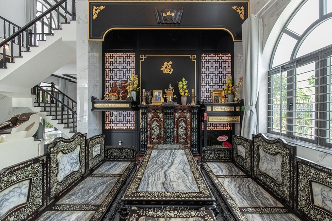 Cận cảnh biệt thự hơn 10 tỷ, rộng hàng trăm mét vuông hoa hậu Phan Thị Mơ tặng ba mẹ- Ảnh 9. Cận cảnh biệt thự hơn 10 tỷ, rộng hàng trăm mét vuông hoa hậu Phan Thị Mơ tặng ba mẹ- Ảnh 9.