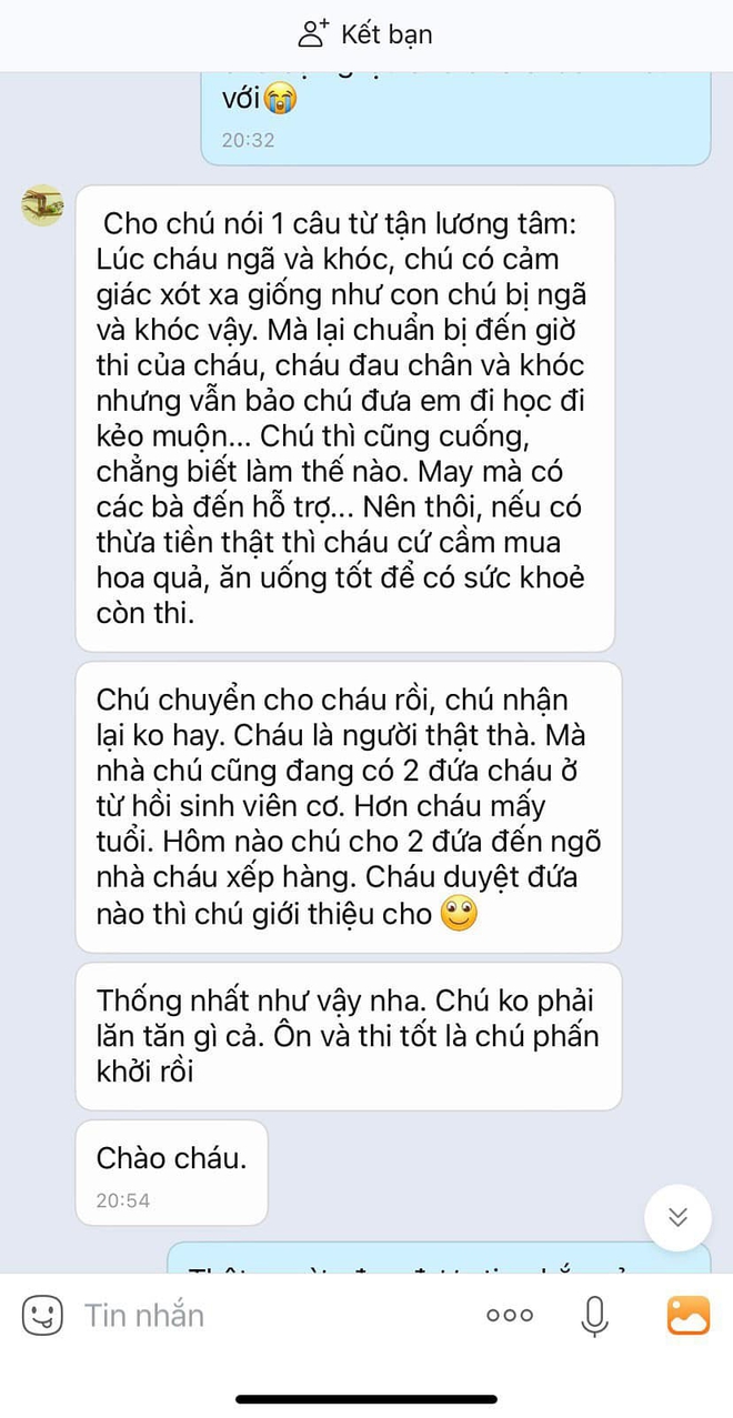 Một ngày sau va chạm, nữ sinh gặp người đàn ông lạ đầu ngõ, câu hỏi khiến cô nghẹn ngào- Ảnh 9. Một ngày sau va chạm, nữ sinh gặp người đàn ông lạ đầu ngõ, câu hỏi khiến cô nghẹn ngào- Ảnh 9.