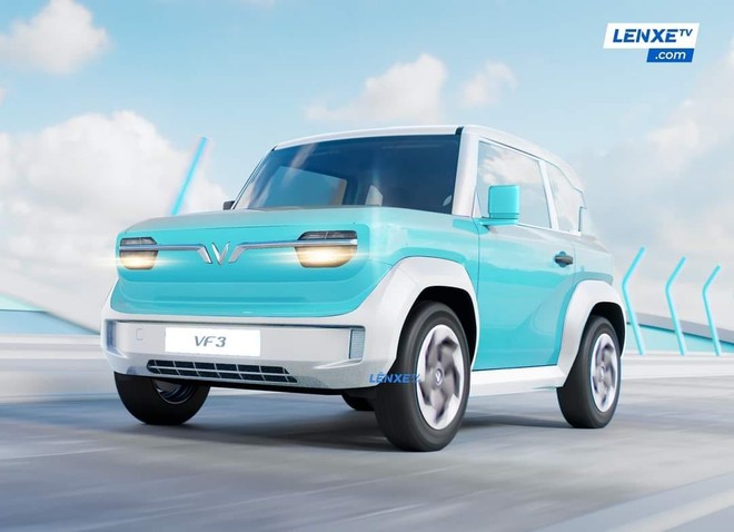 1001 ý tưởng độ VinFast VF 3 của CĐM Việt: Dán đề can màu chưa đủ, độ cả bán tải, mui trần, limousine- Ảnh 4. 1001 ý tưởng độ VinFast VF 3 của CĐM Việt: Dán đề can màu chưa đủ, độ cả bán tải, mui trần, limousine- Ảnh 4.