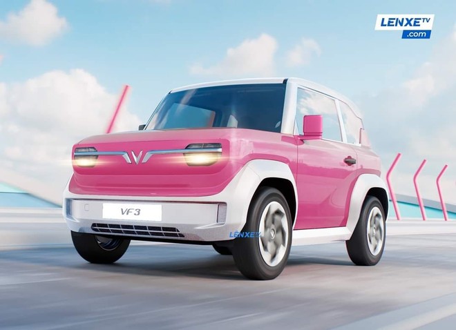 1001 ý tưởng độ VinFast VF 3 của CĐM Việt: Dán đề can màu chưa đủ, độ cả bán tải, mui trần, limousine- Ảnh 3. 1001 ý tưởng độ VinFast VF 3 của CĐM Việt: Dán đề can màu chưa đủ, độ cả bán tải, mui trần, limousine- Ảnh 3.