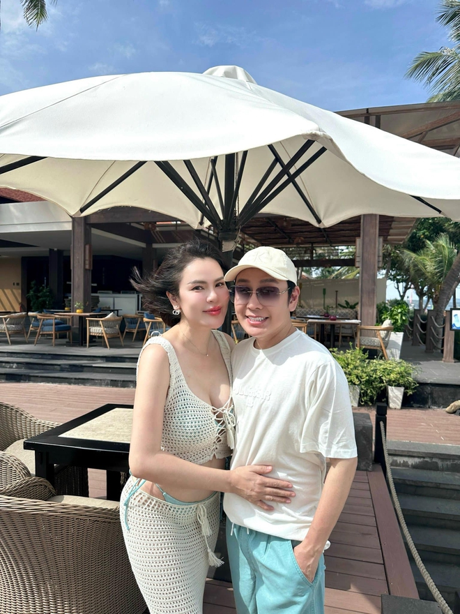 Loạt ảnh "tình bể hình" của NSƯT Vũ Luân ở tuổi 52 với bạn gái là hoa hậu- Ảnh 12.