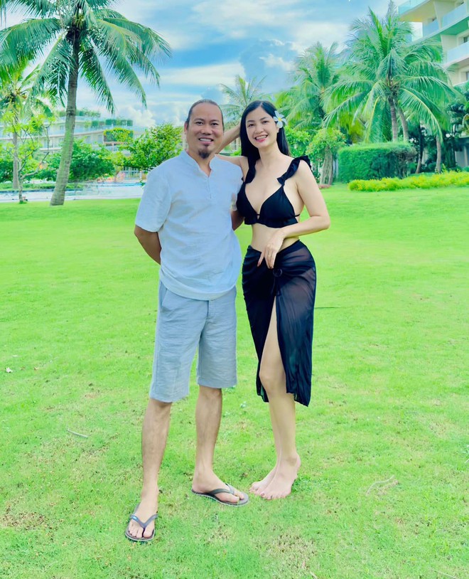 Vợ danh hài Việt nổi tiếng: Đẻ 5 con, nhan sắc nóng bỏng, ở nhà dát vàng chồng vẫn nói thiệt thòi- Ảnh 5. Vợ danh hài Việt nổi tiếng: Đẻ 5 con, nhan sắc nóng bỏng, ở nhà dát vàng chồng vẫn nói thiệt thòi- Ảnh 5.