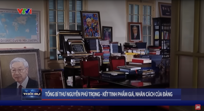 Phòng làm việc của Tổng Bí thư Nguyễn Phú Trọng suốt 13 năm qua: Nhiều nhất là sách và tài liệu nghiên cứu- Ảnh 2. Phòng làm việc của Tổng Bí thư Nguyễn Phú Trọng suốt 13 năm qua: Nhiều nhất là sách và tài liệu nghiên cứu- Ảnh 2.