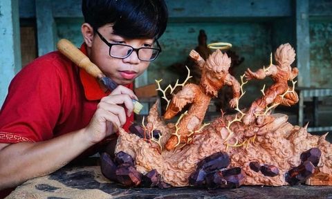 Rời ghế đại học để đi đục gỗ, 9X sở hữu nút Bạc YouTube và cái kết không ai ngờ tới