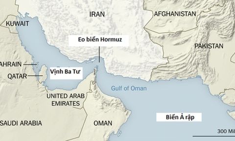 Sức nặng chiến lược của eo biển Hormuz: 