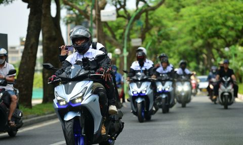 Yamaha NVX 155: Đậm khí chất thể thao, định hình phong thái mạnh mẽ