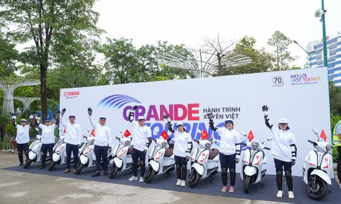 Chinh phục 3.300 km xuyên Việt cùng Yamaha Grande