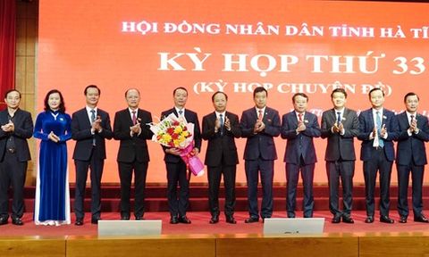 Ông Phan Thiên Định được bầu giữ chức Chủ tịch UBND tỉnh Hà Tĩnh