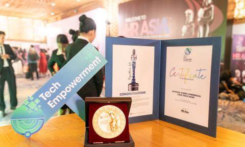 Vì sao NCB giành giải thưởng mới về công nghệ của HRAA 2025