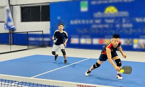 40 vận động viên tham gia giải Pickleball Xuân Yêu Thương lần I tranh Cúp Nghệ An 24h