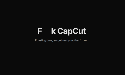 Một phần mềm chỉnh sửa video miễn phí lớn tiếng mắng CapCut: gắn logo lên video người khác mà cũng đòi tiền?