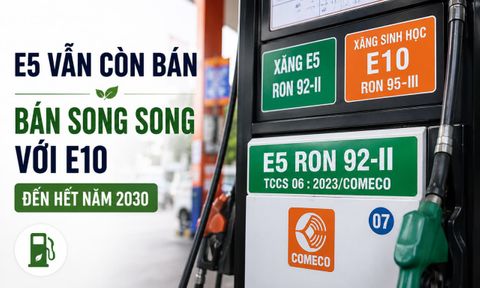 Xăng E5 bỗng dưng 