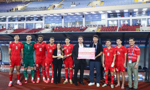 Đội tuyển Việt Nam được thưởng bao nhiêu sau thành tích vào chung kết ASEAN Cup 2026? 