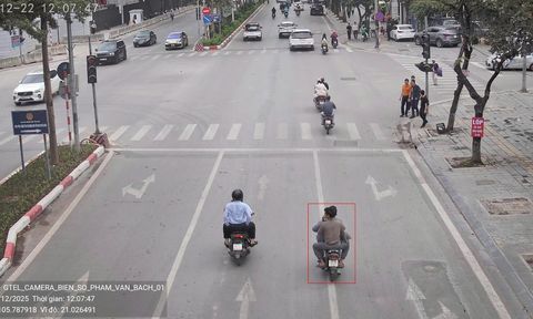 Gần 100 chủ xe máy có biển số sau được camera A.I ghi lại nhanh chóng nộp phạt nguội theo Nghị định 168