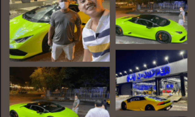 Sốc: Đại gia Sài Gòn mua siêu xe Lamborghini Huracan hơn chục tỷ tặng tài xế riêng