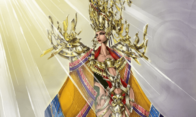 Kim Duyên mang trang phục dân tộc 30 kg đến Miss Supranational 2022