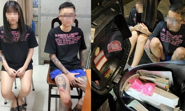 Cặp đôi trẻ măng cất giấu gần 400 viên ma túy tổng hợp trong cốp xe