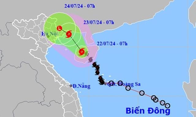 Tin tức cơn bão số 2: Bão số 2 đang mạnh lên, Nam Định, Thái Bình cấm biển