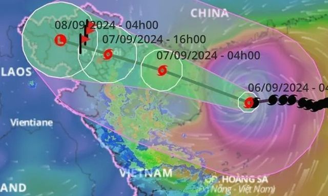 Tin tức mới nhất siêu bão số 3- siêu bão Yagi: Hôm nay siêu bão đổ bộ vào Vịnh Bắc Bộ