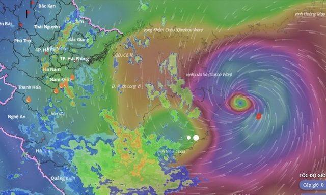 Diễn biến mới nhất bão số 3 Yagi: Có dấu hiệu lệch Nam, ảnh hưởng trực tiếp tới Hà Nội