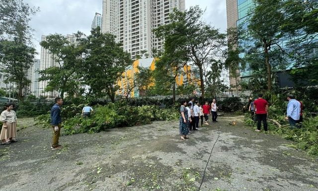 Trường học ở Hà Nội chuyển dạy trực tuyến do ảnh hưởng của bão số 3