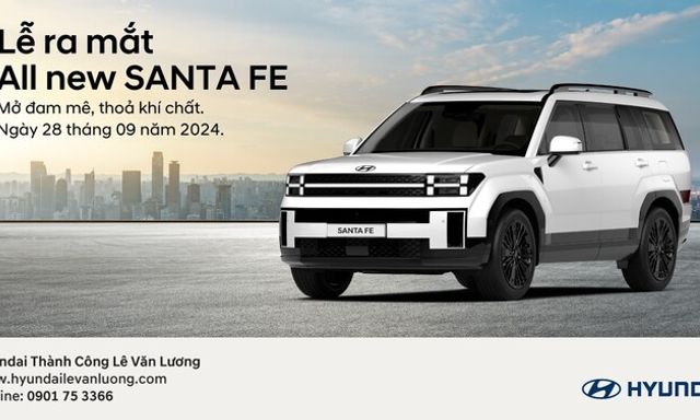 ALL NEW SANTAFE 2024 chính thức ra mắt tại Việt Nam