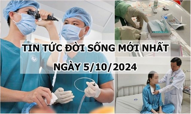 Tin tức đời sống 5/10/2024: Hai bệnh viện phối hợp cứu ca sinh mổ hy hữu